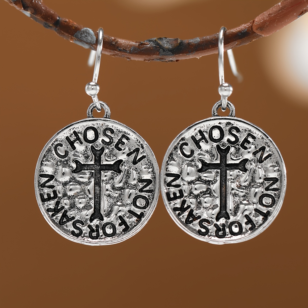 Women's Punk-Style Pendant Earrings, Creative Gift